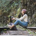 20oz Insulated Black Travel Coffee Tumbler