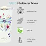 20 oz Stainless Steel Insulated Tumbler - Dragonfly