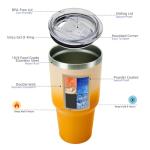 30oz Stainless Steel Insulated Tumbler Set