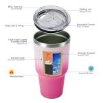 30 oz Cherry Blossom Tumbler with Lid & Straw