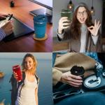 4 Pack Insulated Travel Coffee Tumblers 17oz