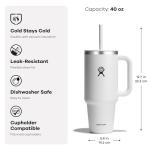 Hydro Flask 40 Oz Travel Tumbler with Handle