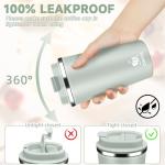 Insulated Travel Coffee Tumbler - 17oz Agave Green