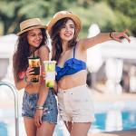 2 Pack 24oz Reusable Boba Tea Tumblers