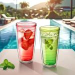 Abby Alaska 24-Oz Insulated Plastic Tumblers Set