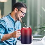 VICKNIY 50oz Stainless Steel Tumbler with Straw