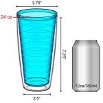 Abby Alaska 24-Oz Insulated Plastic Tumblers Set