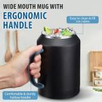 VICKNIY 50oz Stainless Steel Tumbler with Straw