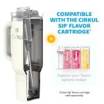 Cirkul 40oz Pearl Stainless Steel Tumbler with Handle