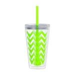 Copco 24oz Insulated Tumbler with Straw - Lime Green