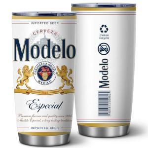 Beer-Inspired Insulated Tumbler Cup, 20 Oz