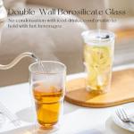 2 Pack Double Wall Insulated Glass Tumblers