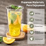 Freshmage 16oz Insulated Tumbler Cups - 4 Pack