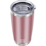 20oz Rose Gold Insulated Stainless Steel Tumbler