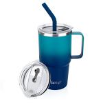 Sursip 24 oz Insulated Tumbler with Lid and Straw