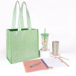 Martha Stewart Floral Double Wall Travel Tumbler