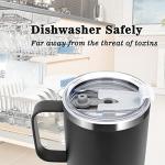 Sursip 24 oz Insulated Tumbler with Lid and Straw