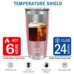 20oz Rose Gold Insulated Stainless Steel Tumbler