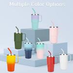 Sursip 24 oz Insulated Tumbler with Lid and Straw