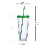 Insulated Double Wall Tumbler Set - 24 oz