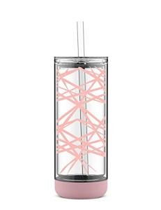 Ello Peak 22 oz Insulated Tumbler with Straw - Pink