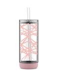 Ello Peak 22 oz Insulated Tumbler with Straw - Pink