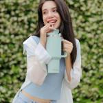 40oz Insulated Stainless Steel Tumbler with Handle