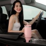 Labulabla 40oz Insulated Tumbler with Handle