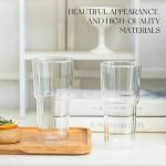 20oz Double Wall Glass Tumblers 4-Pack