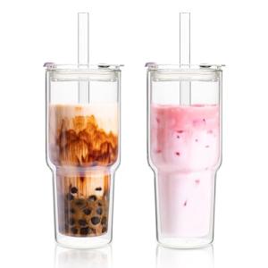 KEMORELA 28 oz Double Wall Insulated Tumblers Set