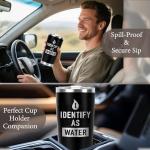 Funny "I Identify as Water" 20 Oz Tumbler