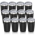 Orebigo 20 oz Insulated Stainless Steel Tumblers, 12 Pack