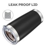 Orebigo 20 oz Insulated Stainless Steel Tumblers, 12 Pack