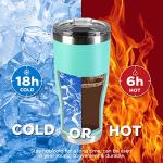 30 oz Stainless Steel Insulated Coffee Tumbler