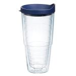 24oz Double-Walled Insulated Tumbler with Lid