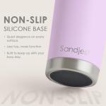 SANDJEST 20oz Purple Stainless Steel Travel Tumbler
