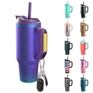 Frost Buddy 40 oz Insulated Tumbler with Straw