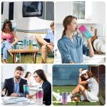 20oz Pink Insulated Tumbler with Straw and Lid