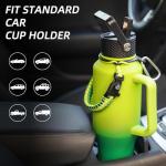 Navy Blue Insulated 35oz Water Bottle with Straw