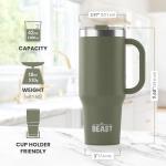 42 oz Army Green Stainless Steel Tumbler