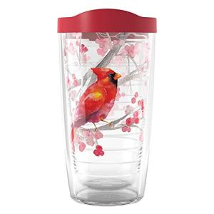Tervis Christmas Cardinal Double-Walled Insulated Tumbler, 16oz