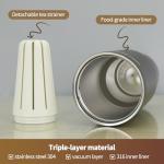 24 oz Stainless Steel Insulated Tumbler with Straw