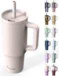 TILUCK 40 oz Insulated Tumbler with Handle