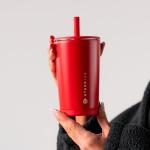 HydroJug 14 oz Insulated Travel Tumbler - Alumni Red