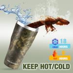 HAUSHOF 20 oz Insulated Stainless Steel Tumbler