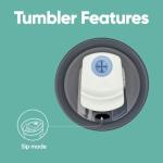 Owala 24 oz Insulated Travel Tumbler - Black/Grey