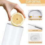 16 Pack 20 oz Skinny Stainless Steel Tumblers