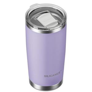 20oz Purple Insulated Tumbler with Slider Lid