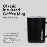 Corkcicle Classic Coffee Mug - 16 oz Black
