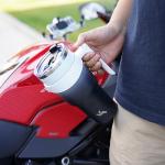 40 oz Mystic Moon Tumbler with Handle and Straws